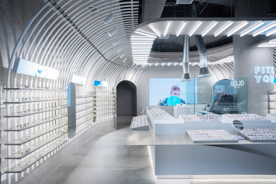 bow aojo glasses store china by muland