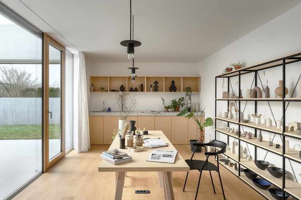 house for a ceramic designer by arhitektura office for urbanism and architecture