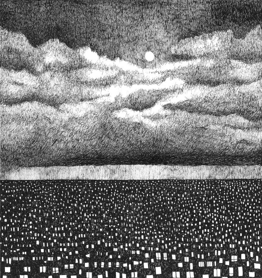 the drawings on the city by clement masurier