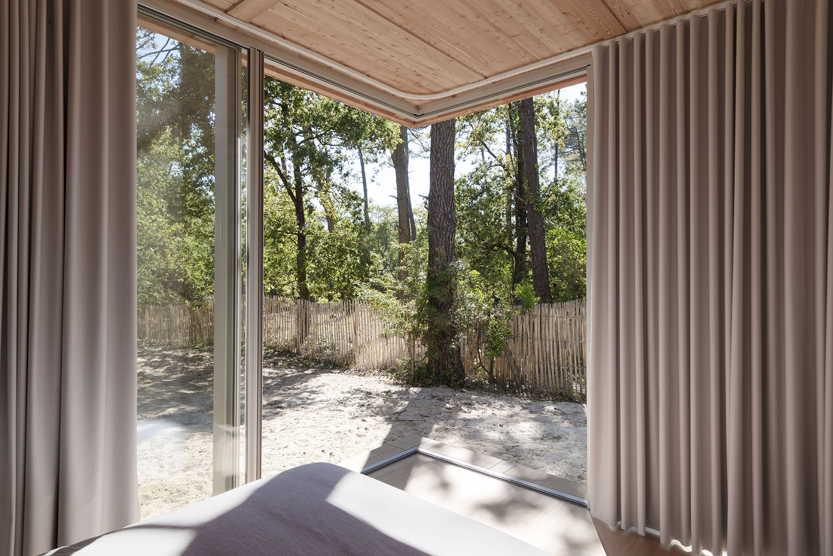 wooden villa at soulac sur mer by nicolas dahan