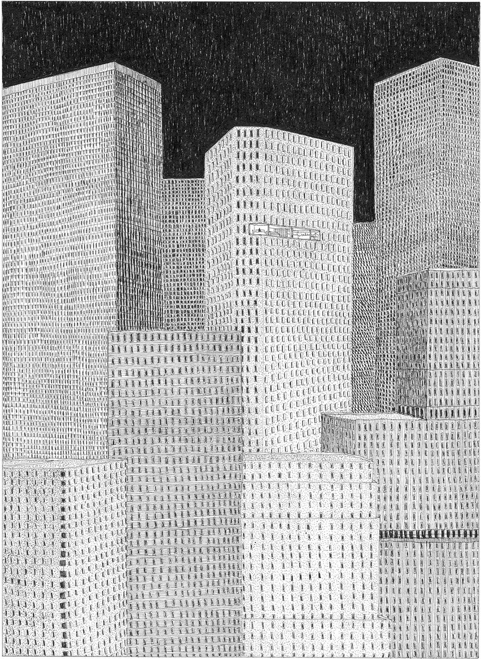 the drawings on the city by clement masurier