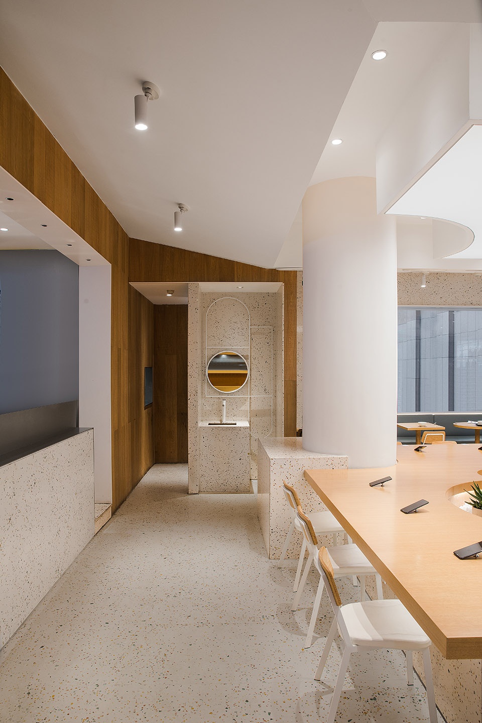 blue bear restaurant china by wuxu architects