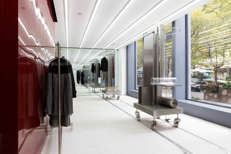 immi flagship store china by creative studio unravel