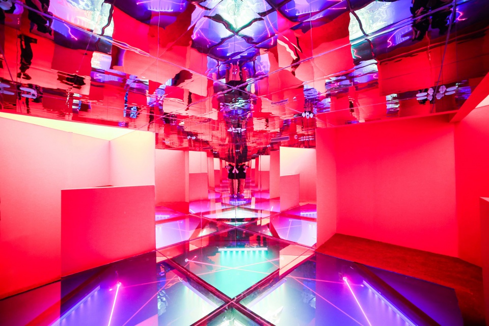 mandalas pop up digital art museum china by one take architects