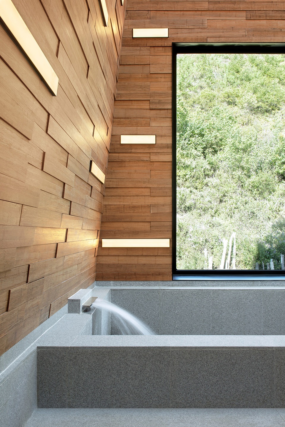 forest valley hot spring center china by blue architecture studio