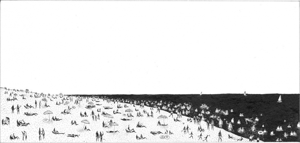 the drawings on the city by clement masurier