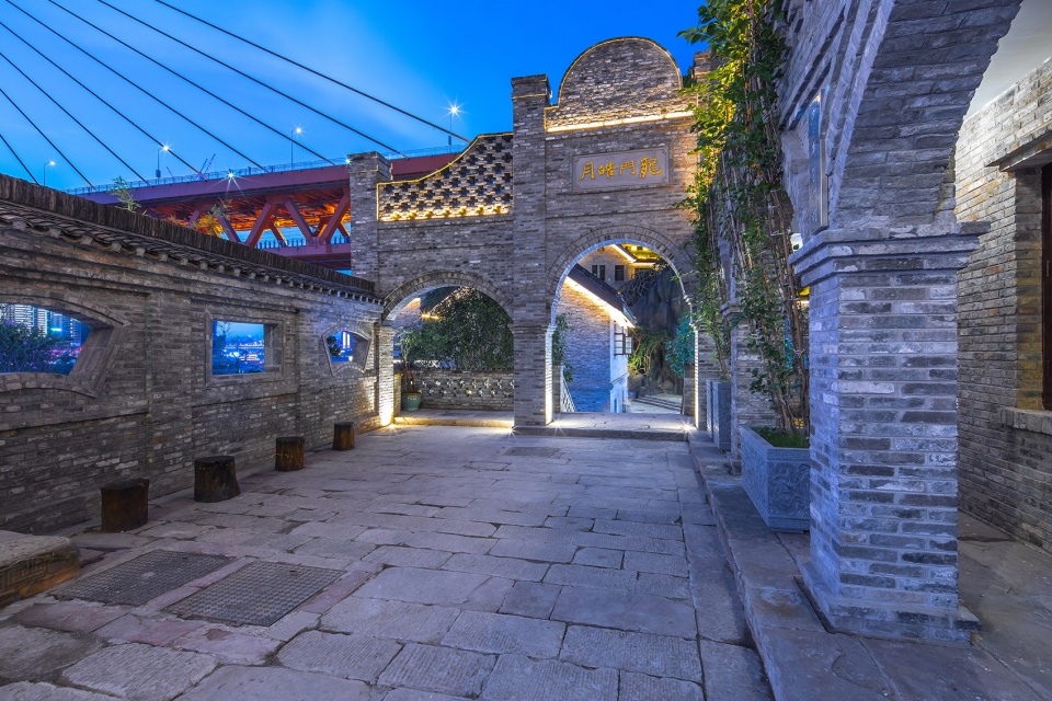 zaoziwan area ciyunsi mishijie longmenhao historical and cultural block restorative architectural and landscape design china by chongqing...