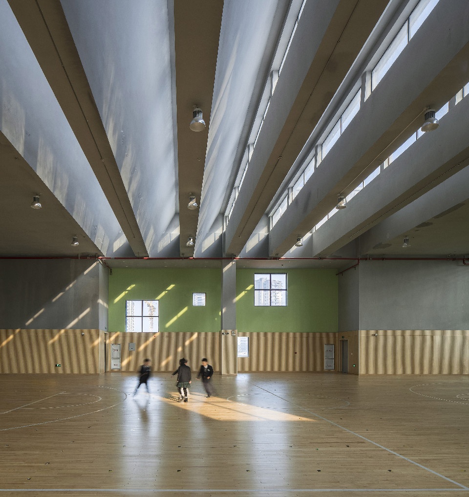 ningbo hangzhou bay binhai primary school china by architectural design research institute of zhejiang university