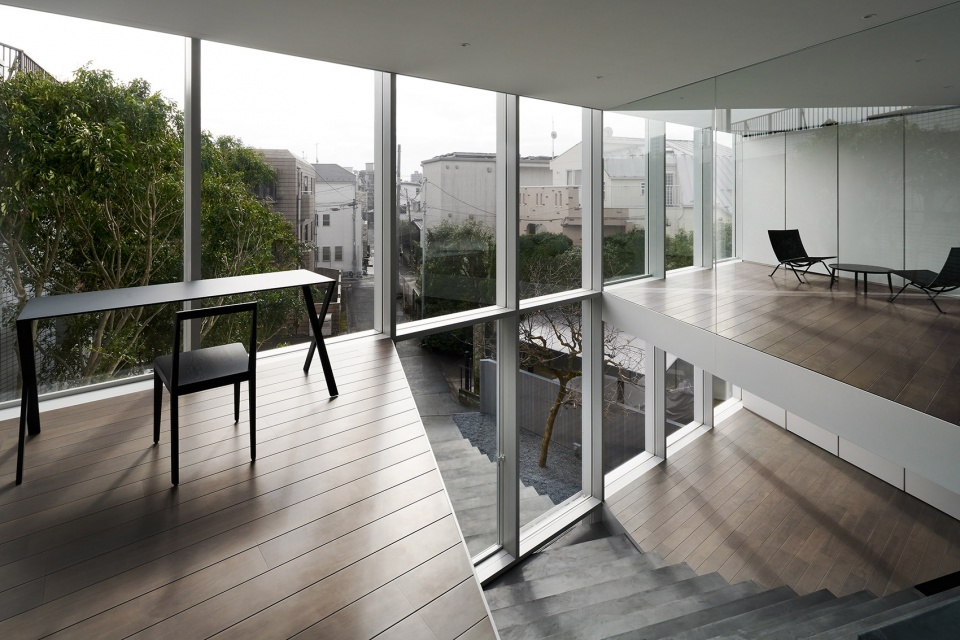 stairway house by nendo