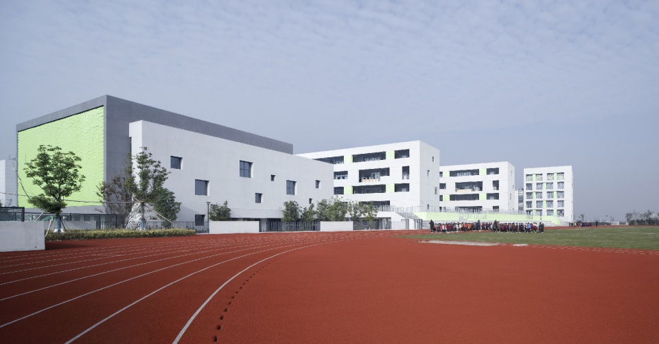 ningbo hangzhou bay binhai primary school china by architectural design research institute of zhejiang university