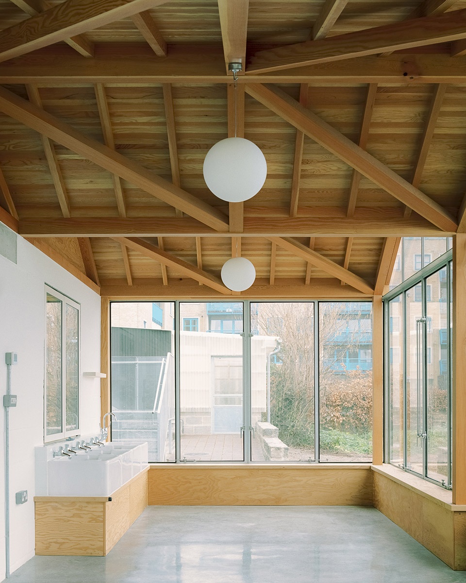 strategic refurbishment at surrey docks farm by pup architects