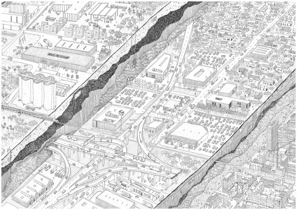 the drawings on the city by clement masurier