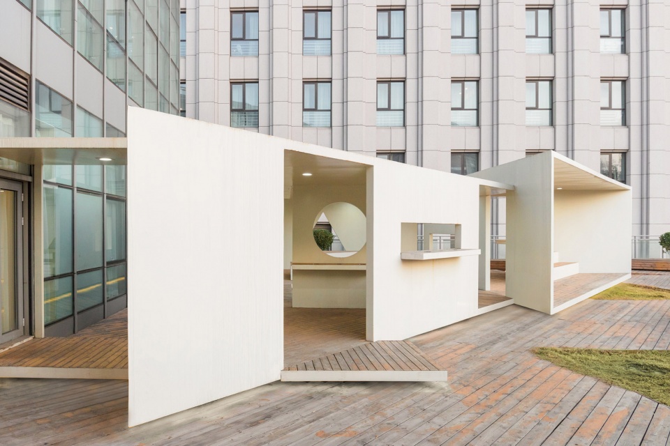 three pavilions garden china by hang wang