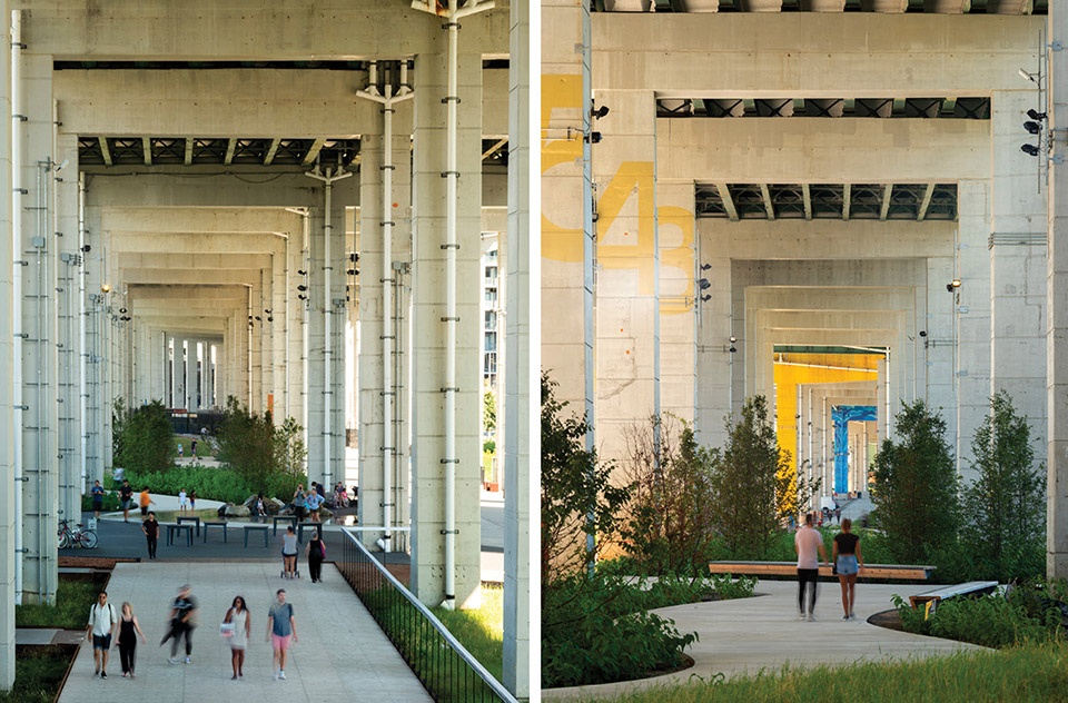 2019 asla general design award of honor the bentway toronto public work office for urban design landscape architecture