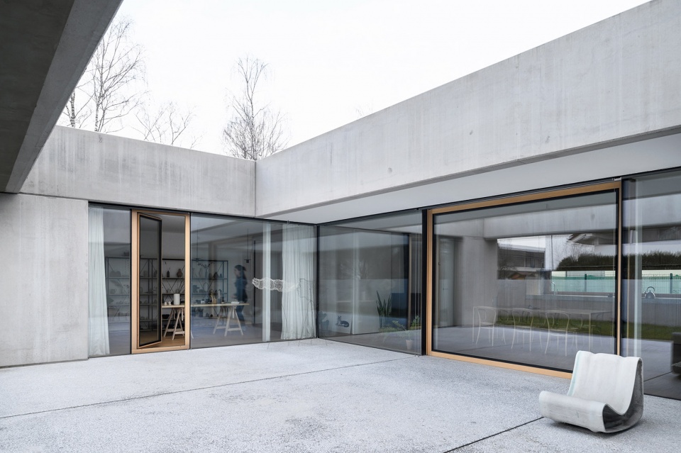 house for a ceramic designer by arhitektura office for urbanism and architecture