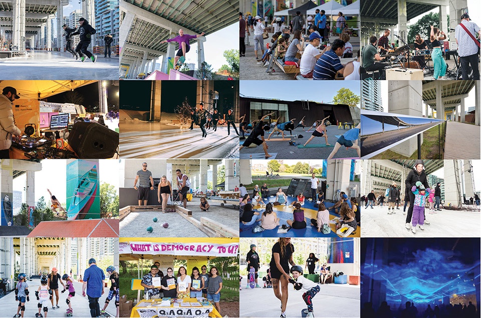 2019 asla general design award of honor the bentway toronto public work office for urban design landscape architecture