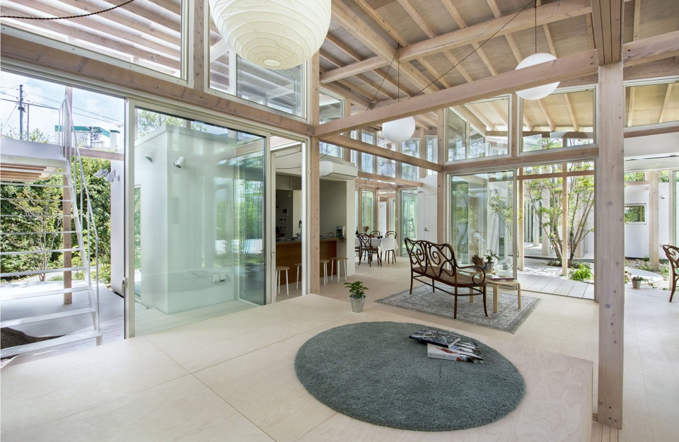 house surrounded by hedges studio velocity