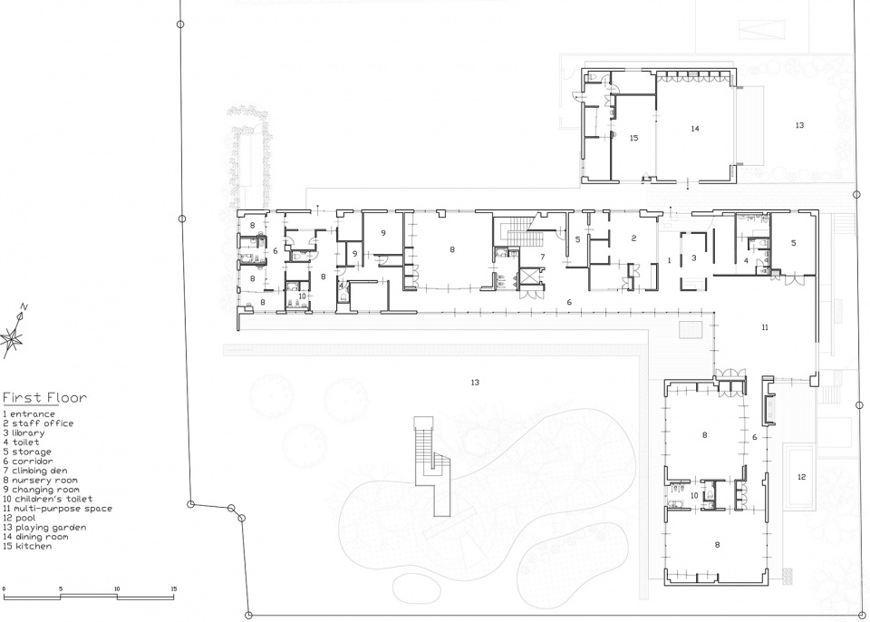 mrn kindergarten and nursery by hibinosekkei youji no shiro
