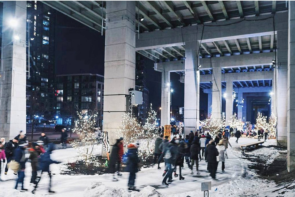 2019 asla general design award of honor the bentway toronto public work office for urban design landscape architecture