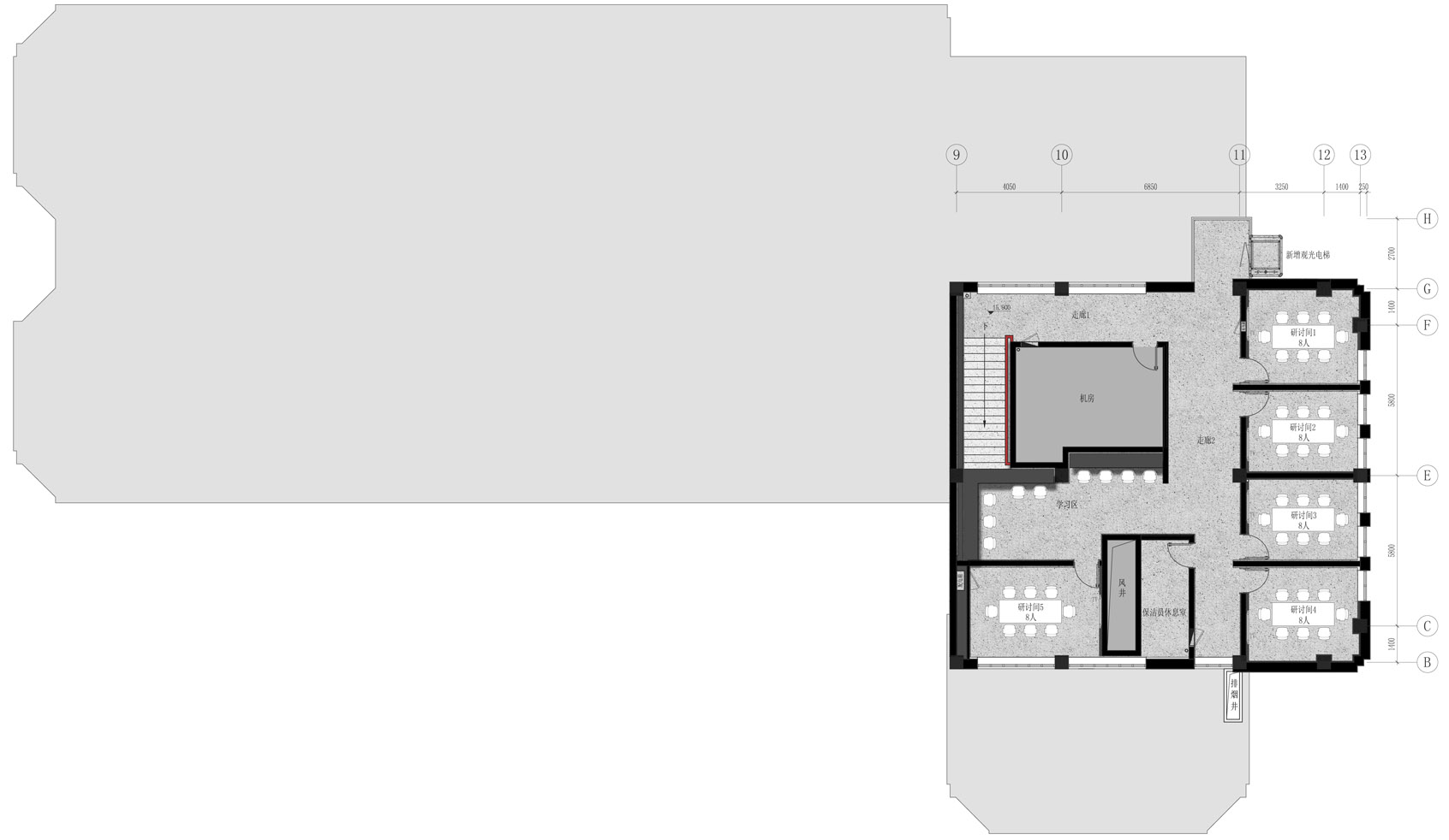 Interior Reconstruction of the Fourth Teaching Building of Tsinghua ...