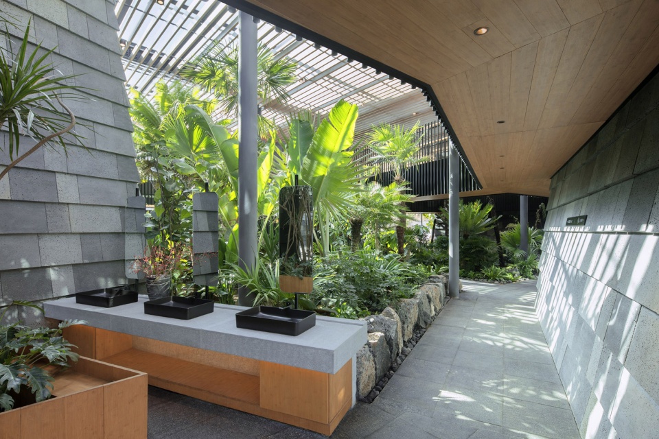 forest valley hot spring center china by blue architecture studio