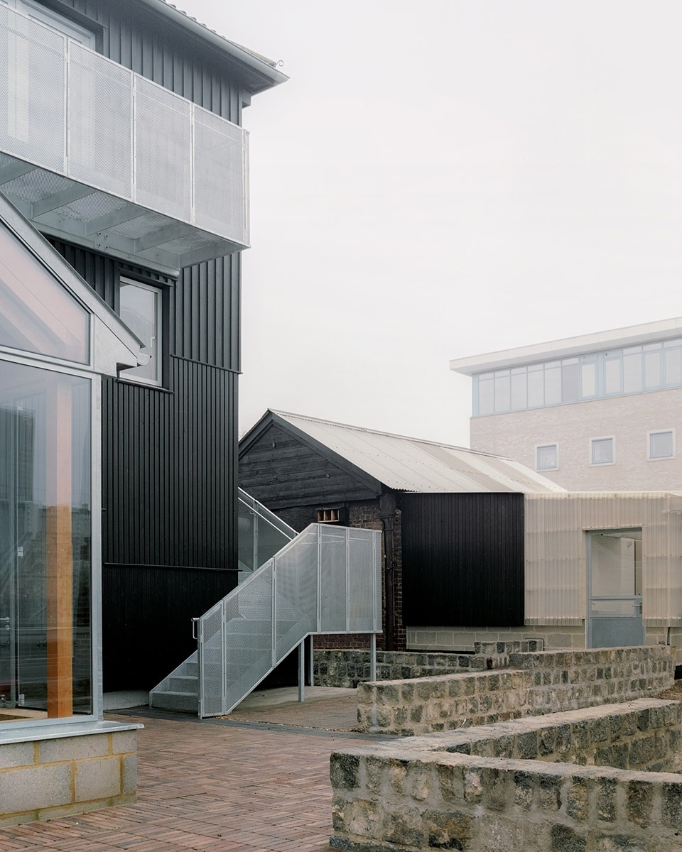 strategic refurbishment at surrey docks farm by pup architects