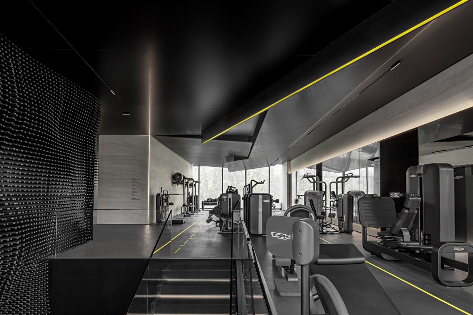 fusion fitness q plex premium club china by pone architecture