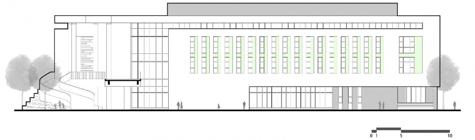 ningbo hangzhou bay binhai primary school china by architectural design research institute of zhejiang university