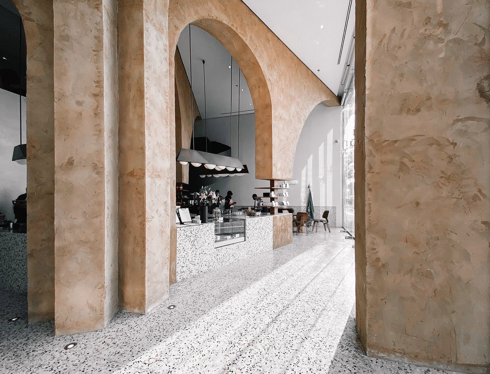 deco temple elixir bunn coffee roasters by azaz architects