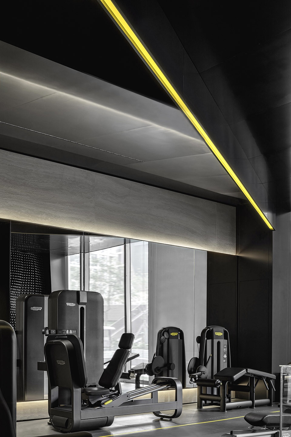 fusion fitness q plex premium club china by pone architecture