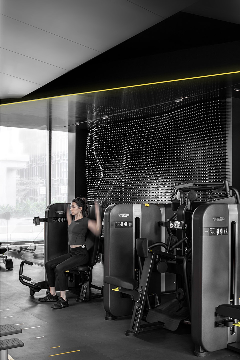fusion fitness q plex premium club china by pone architecture