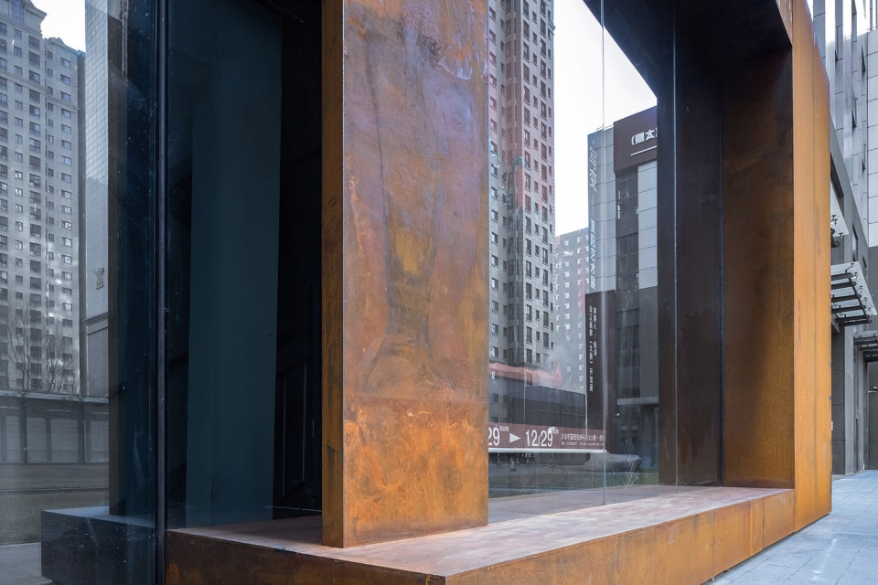 taiyuan jiechen gallery reconstruction china by fanaf