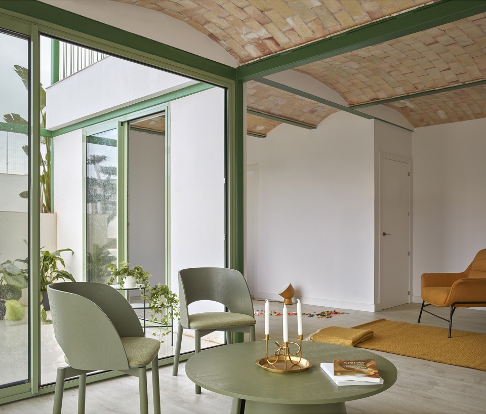 brick vault house by space popular