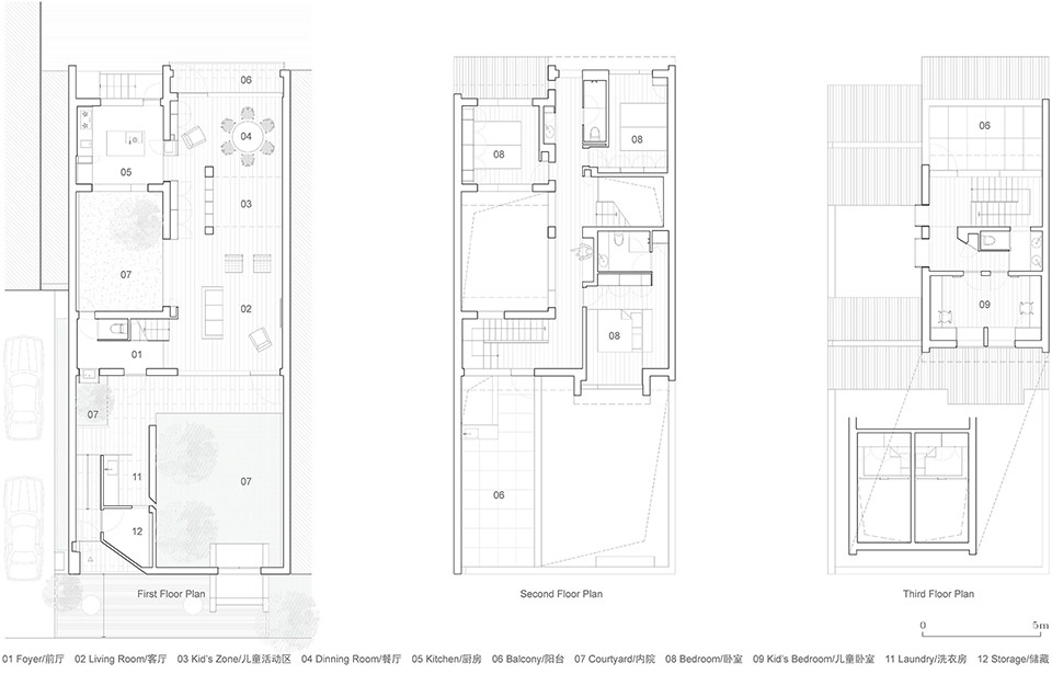 renovation of house huayangli china by jwjz architecture