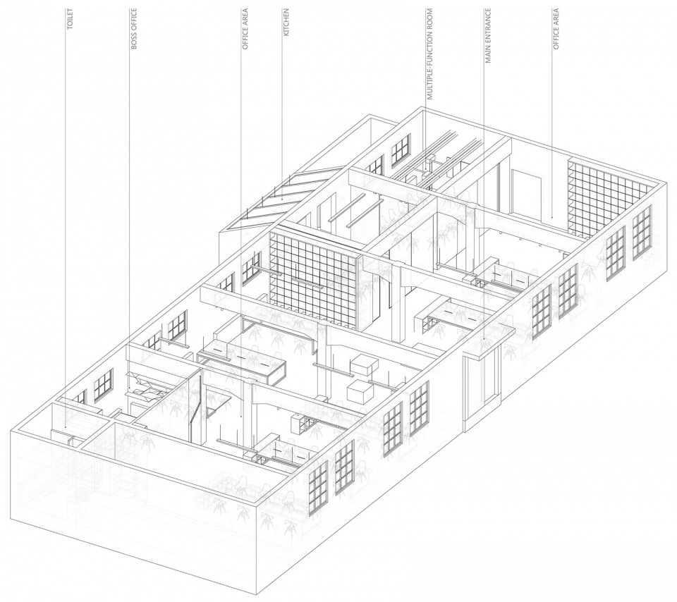 the triple layer table in nafu hutong courtyard no 13 china by pma