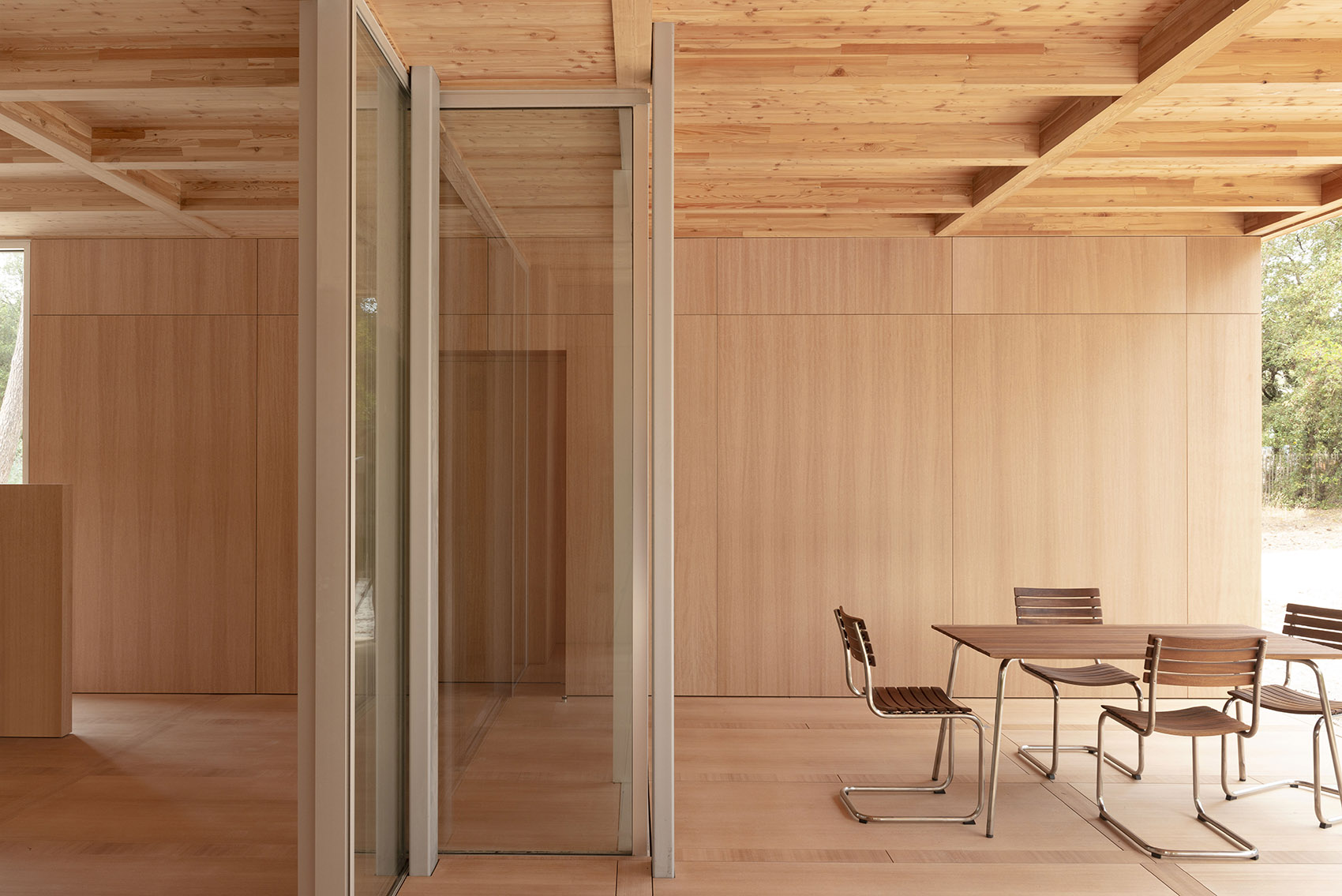 wooden villa at soulac sur mer by nicolas dahan