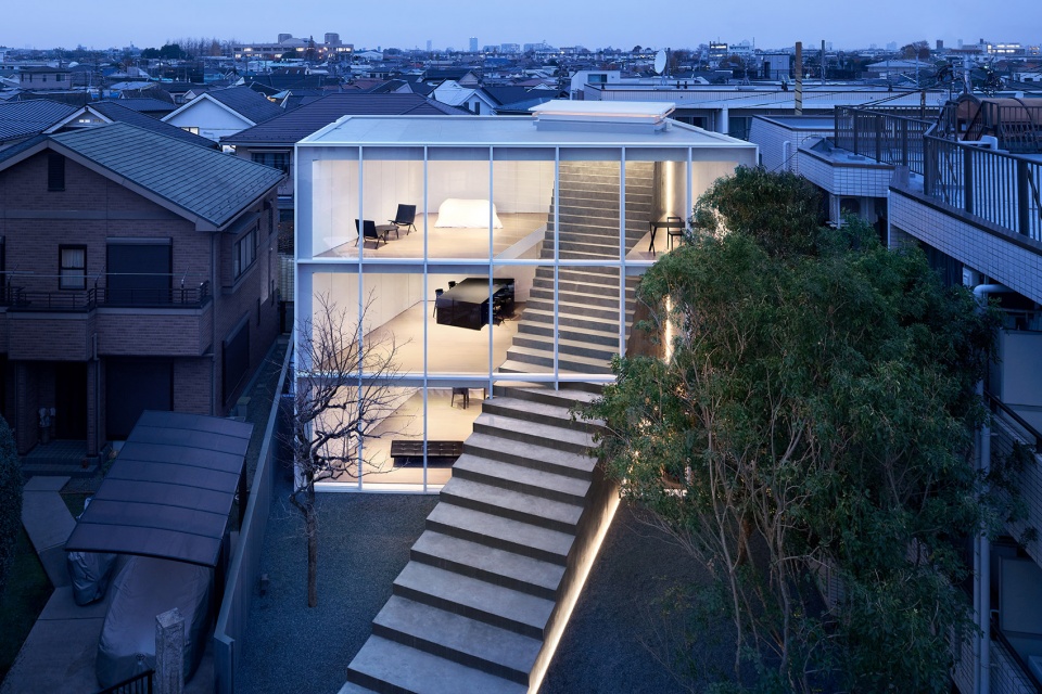 stairway house by nendo