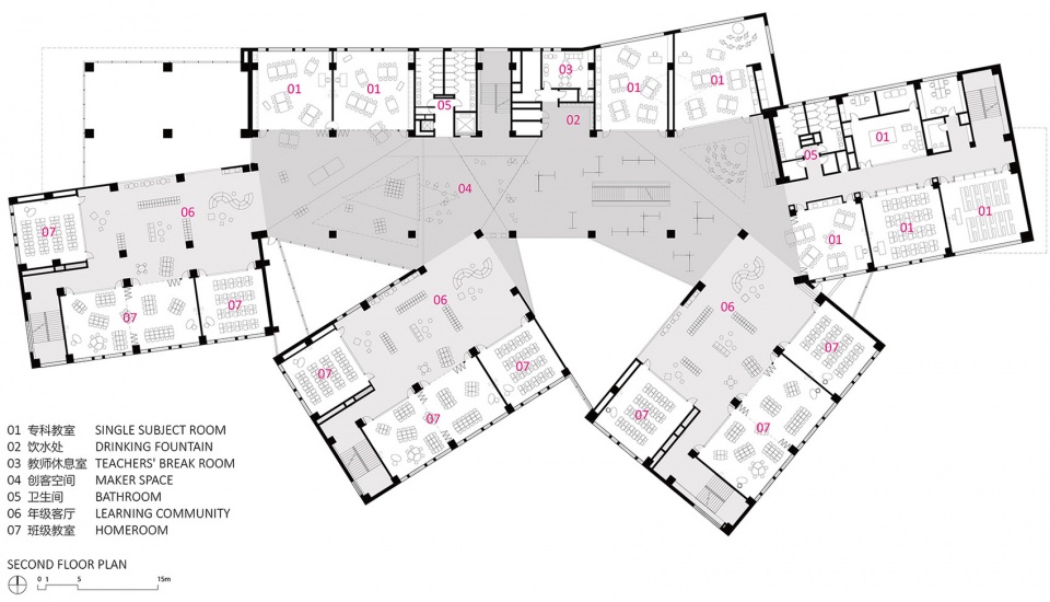 huang cheng gen primary school changping campus china by inclusive architectural practice