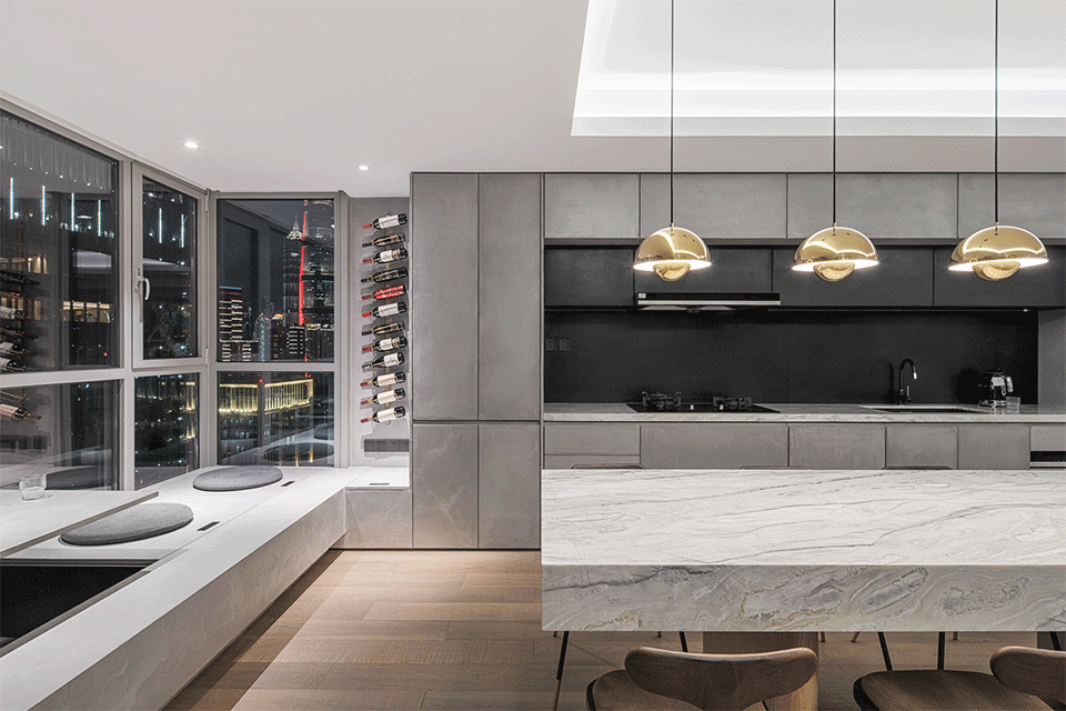 renovation of the apartment beside the huangpu river china by found architects