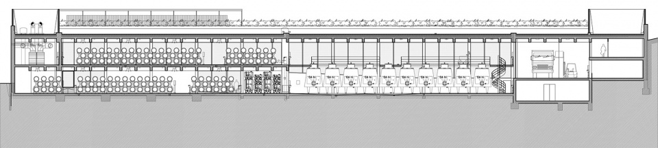 delas freres winery by carl fredrik svenstedt architects