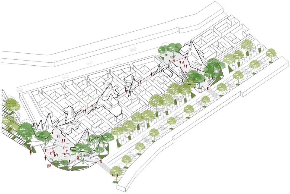 tianjian top region renovation china by being architects