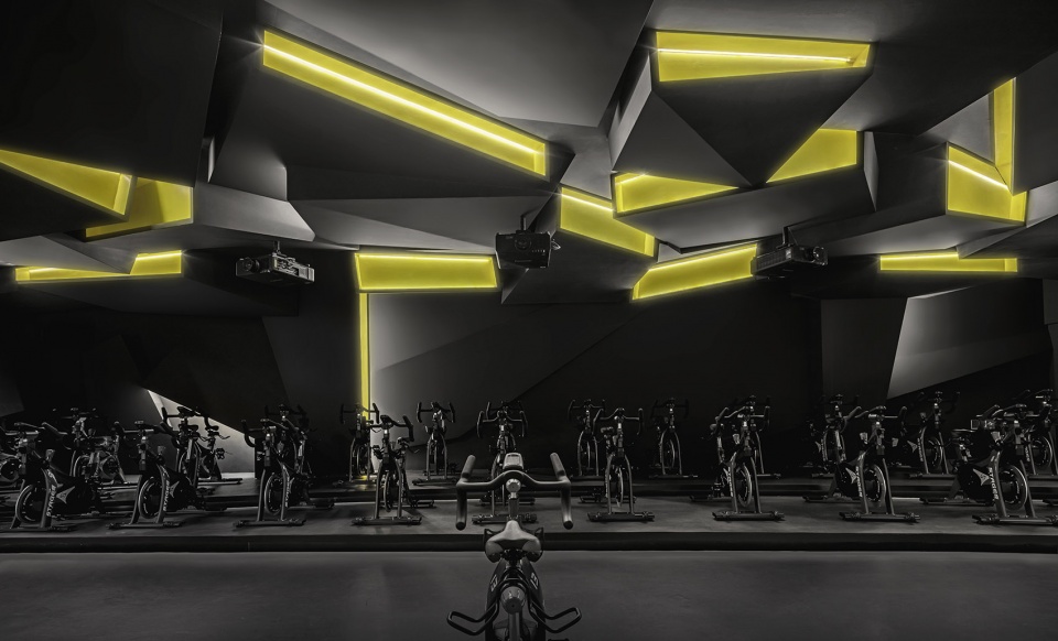 fusion fitness q plex premium club china by pone architecture
