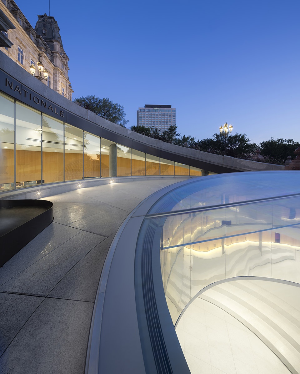 new pavilion of national assembly of quebec by provencher roy glcrm architectes