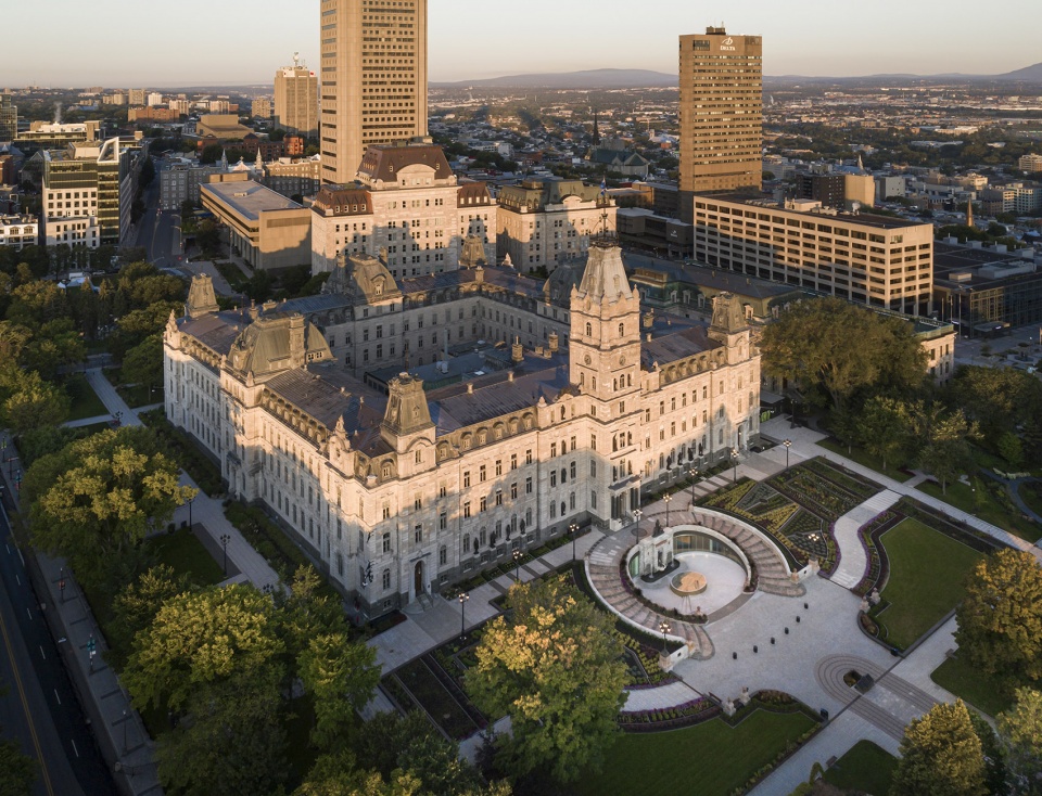 new pavilion of national assembly of quebec by provencher roy glcrm architectes