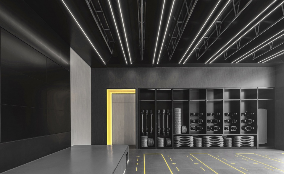 fusion fitness q plex premium club china by pone architecture