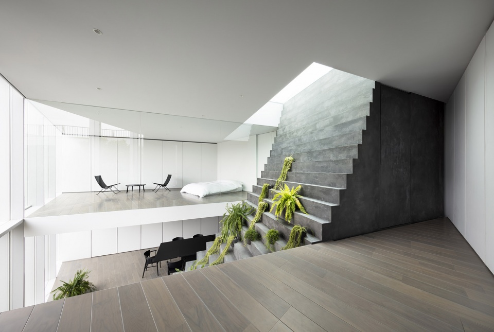 stairway house by nendo