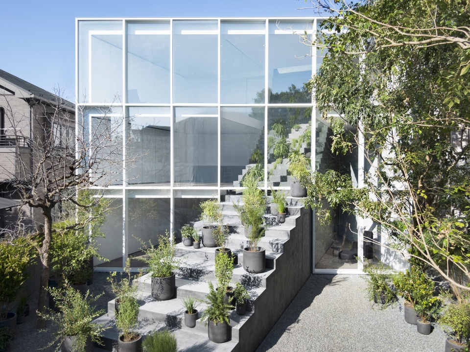 stairway house by nendo