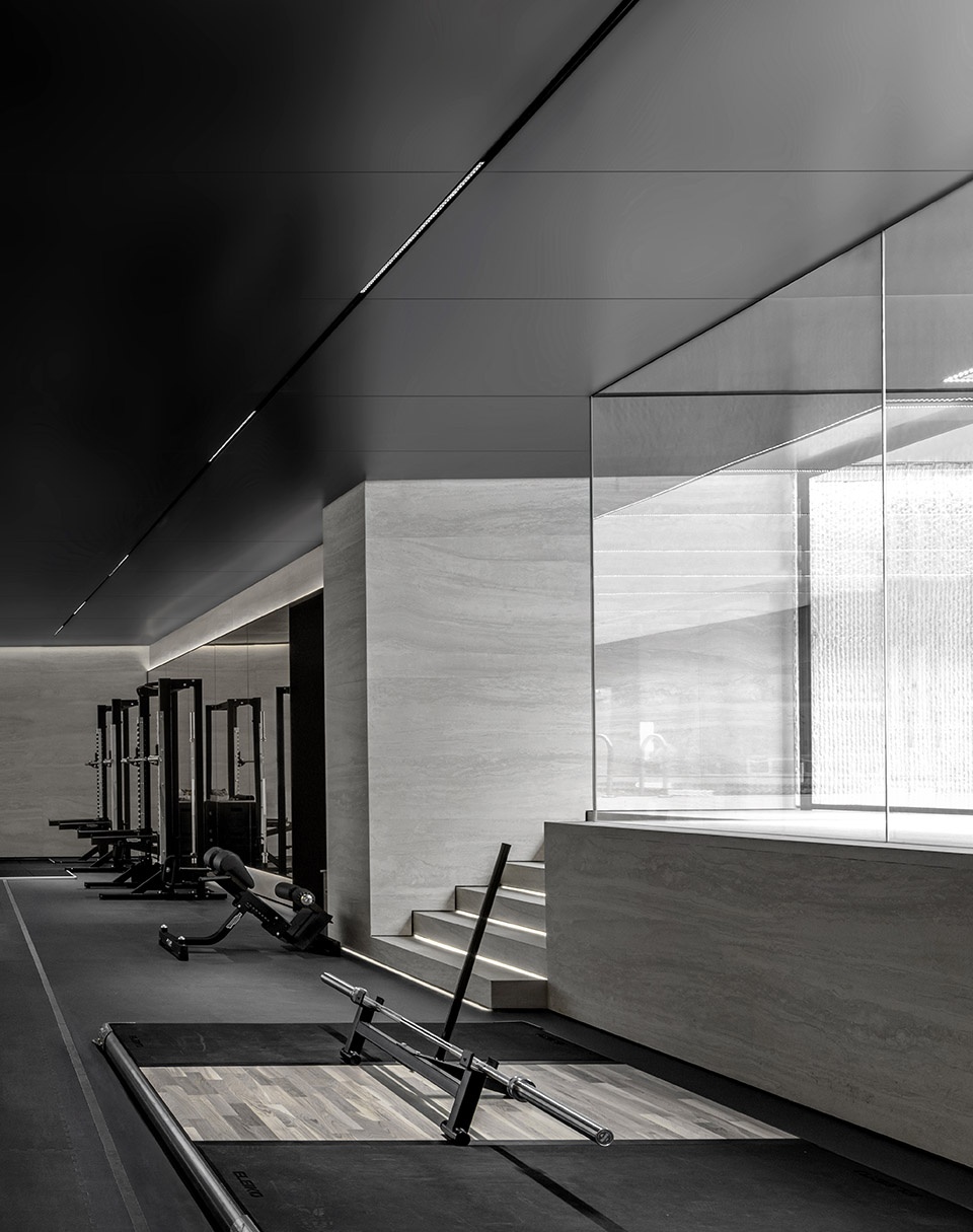 fusion fitness q plex premium club china by pone architecture