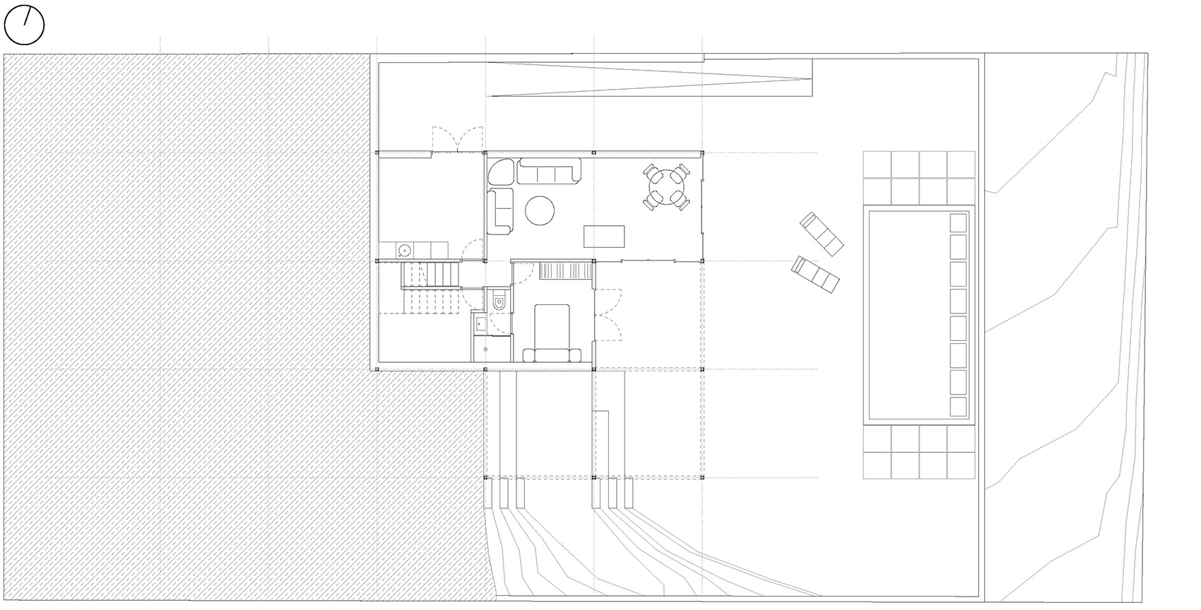 brick vault house by space popular