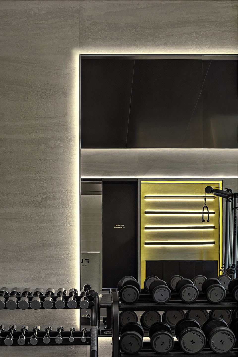 fusion fitness q plex premium club china by pone architecture